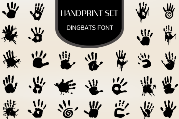 Beyond Pixels: How the Handprint Set Dingbats Font Captures the Essence of Human Connection