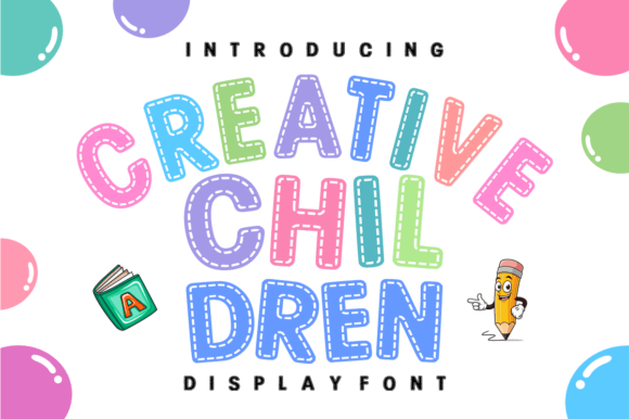 Creative Children: Evaluating the Handcrafted Appeal of a Stitched Display Font