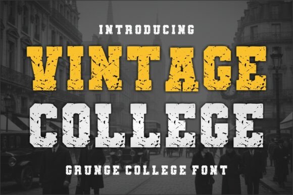 Deciphering the Vintage College Font: Anatomy of a Modern Classic