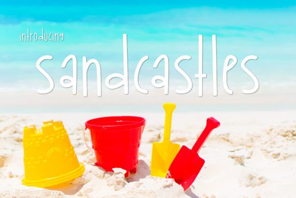 Embracing the Shoreline: How the Sandcastles Font Brings Summer to Your Designs