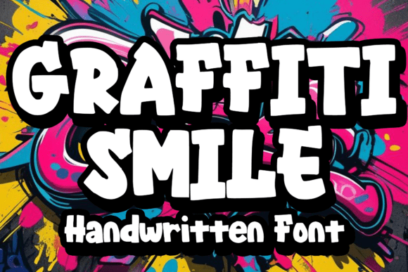 Graffiti Smile: Infusing Bold Energy and Playful Character into Modern Design