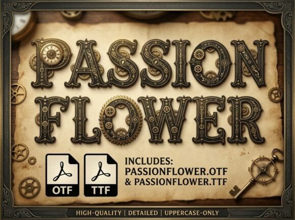Passion Flower: The Strategic Choice for Mechanical and Steampunk Design