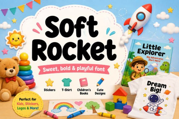 Soft Rocket: The Font That Brings Joy to Every Design