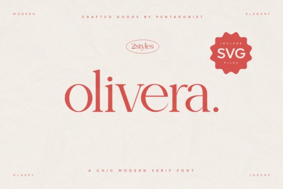 The Art of Elegance: Why Olivera is the Defining Serif for Modern Luxury